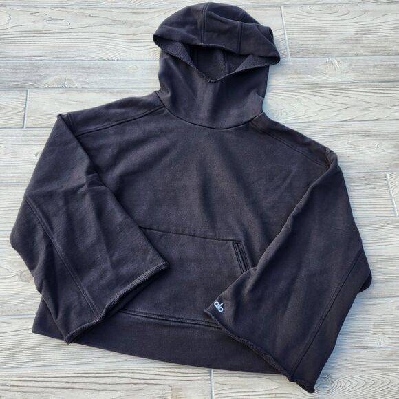 ALO Yoga Tops - (S) ALO YOGA Oversized Low Key Hoodie